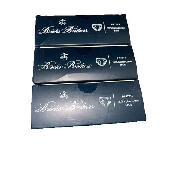Brooks Brothers Men 3 Pack Stretch Brief size L fits 38-40 NEW - Picture 5 of 5